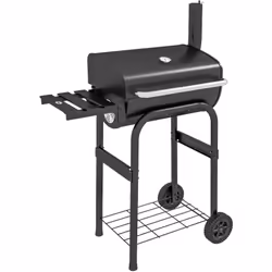 Ce barbecue au charbon avec couvercle est un incontournable pour tous les adeptes de bonnes grillades. Idéal pour griller, mi ...