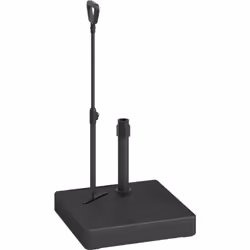 Stabilisez votre parasol avec le pied de parasol sur roulettes Outsunny, en plastique HDPE durable. Remplissez-la de sable ou ...