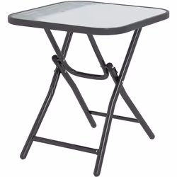 Apportez une touche d'élégance à votre intérieur ou extérieur avec cette superbe table carrée de jardin dim. 45L x 45l x 50H ...