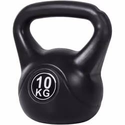 Optez pour le kettlebell de musculation HOMCOM de 10 kg pour une pratique sécurisée et professionnelle de vos exercices. Sa f ...