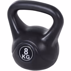Optez pour le kettlebell de musculation HOMCOM de 8 kg pour une pratique sécurisée et professionnelle de vos exercices. Sa fo ...