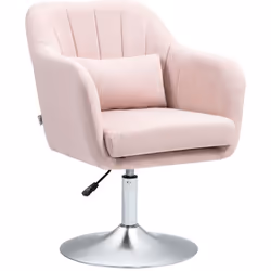 Cette jolie chaise pivotante à 360° allie simplicité et modernité. C'est la chaise chic et confortable qu'il vous faut pour s ...