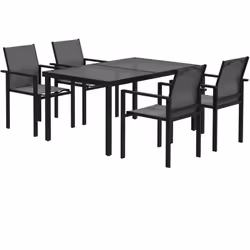 Apportez du style et du confort à votre patio avec l'ensemble table et chaises d'extérieur Outsunny, idéal pour optimiser les ...