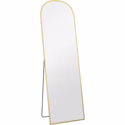 Craquez pour ce superbe grand miroir de sol au design minimaliste. Il se fondra dans votre intérieur et vous donnera une impr ...