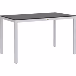 Métamorphosez votre extérieur avec la table de jardin Outsunny. Plateau imitation bois, design moderne, accueille 4 à 6 perso ...
