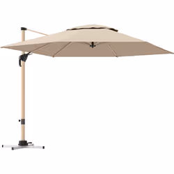 Métamorphosez votre espace avec ce parasol déporté Outsunny, base incluse. Parfait pour la terrasse ou le jardin, il offre un ...