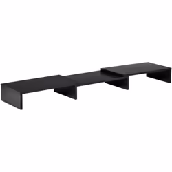 Réduisez la fatigue avec le support d'écran d'ordinateur ajustable de Vinsetto, extensible de 80 à 117 cm. Modulable, il incl ...