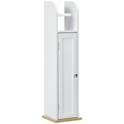 kleankin - Meuble de salle de bain - Bois - 20x20x80cm - blanc