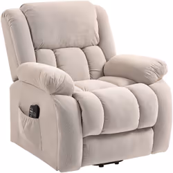 Découvrez le summum du confort avec le fauteuil inclinable HOMCOM. Il offre une élévation de 45°, une inclinaison jusqu'à 150 ...