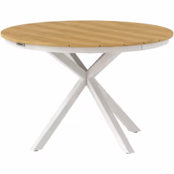 Sublimez votre jardin avec cette table de jardin extérieure élégante et pratique. Plateau épuré, bords arrondis, structure à ...