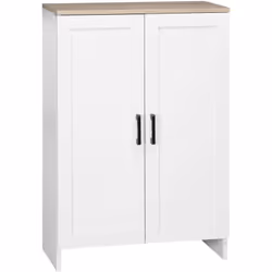 Optimisez l'espace avec le buffet HOMCOM, parfait pour organiser vos fournitures de cuisine. Offrant un large plateau et un p ...