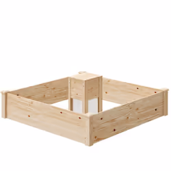 Redécorez votre espace vert avec la jardinière Outsunny en bois naturel modulable, parfaite pour les passionnés de jardinage. ...