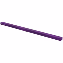 Poutre gymnastique - SPORTNOW - pliable - 210 cm - en velours - avec fond antidérapant - pour enfants et adultes - violet