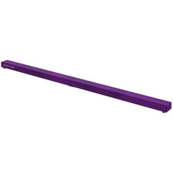 Poutre gymnastique - SPORTNOW - pliable - 210 cm - en velours - avec fond antidérapant - pour enfants et adultes - violet