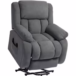 Découvrez le summum du confort avec le fauteuil inclinable HOMCOM. Il offre une élévation de 45°, une inclinaison jusqu'à 150 ...
