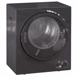 Sèche-linge à évacuation - HOMCOM - 850 W capacité 4 Kg 4 modes de séchage - cuve en acier inoxydable - 49x405x60cm - noir