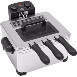 Découvrez la friteuse HOMCOM, moteur 2000W pour une chauffe rapide et une température stable, assurant des fritures croustill ...
