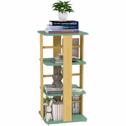 Découvrez notre étagère pour enfants AIYAPLAY, moderne et fonctionnelle avec des roues pivotantes et trois niveaux, parfaite  ...