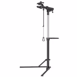 Optimisez l'entretien de votre vélo avec le pied d'atelier pour vélo HOMCOM, ajustable de 107 à 160 cm et rotatif à 360°. Pla ...