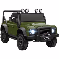 Voiture électrique enfants - AIYAPLAY - télécommande 24G 3 vitesses et 4 roues à suspension - PP et acier - 115x61x61cm - ver ...