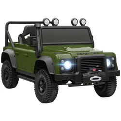 Voiture électrique enfants - AIYAPLAY - télécommande 24G 3 vitesses et 4 roues à suspension - PP et acier - 115x61x61cm - vert