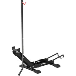Sportnow - Râtelier vélo - support vélo au sol hauteur réglable pliable - compatible 20-29 pouces - acier noir