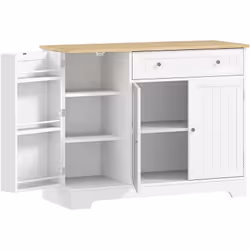 Découvrez le charme et la polyvalence du buffet HOMCOM, votre solution élégante pour un intérieur épuré. Son design spacieux  ...