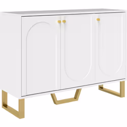 Optimisez votre intérieur avec le buffet HOMCOM, alliant élégance et fonctionnalité. Comprend deux armoires ajustables, idéal ...