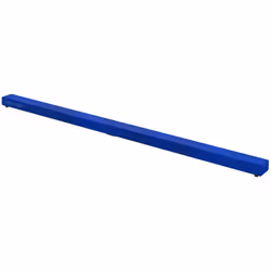 Poutre gymnastique - SPORTNOW - pliable - 210 cm - en velours - avec fond antidérapant - pour enfants et adultes - bleu