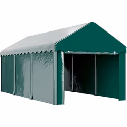 Protégez vos véhicules ou bateaux avec notre carport de 3x6m, équipé d'un toit en PE de 200g et de côtés anti-UV. Tubes en ac ...