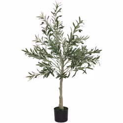 Transformez votre espace avec le HOMCOM olivier artificiel, doté de feuilles et d'olives en soie pour un réalisme parfait, br ...