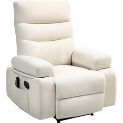 Découvrez le fauteuil de massage HOMCOM avec massage vibrant au dos, lombaires, cuisses, jambes, huit modes, chauffage lombai ...