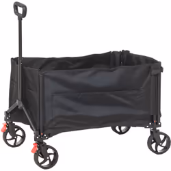 Explorez avec le chariot pliable à roulettes Outsunny, parfait pour camping, jardinage, ou pêche. Transportez facilement grâc ...