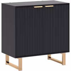 Découvrez le buffet en bois HOMCOM, mélange élégant de style et fonctionnalité. Meuble à deux étages avec étagère modulable,  ...