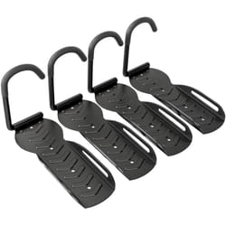 Sportnow - Ratelier vélo - support cycles mural - support mural pour vélo - lot de 4 - visserie incluse