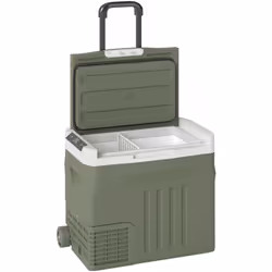 Découvrez le congélateur portable Outsunny : parfait pour l'extérieur avec 40 litres et des séparateurs. Facile à manœuvrer g ...