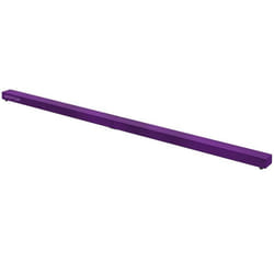 Poutre gymnastique - SPORTNOW - pliable - 240 cm - en velours - avec fond antidérapant - pour enfants et adultes - violet