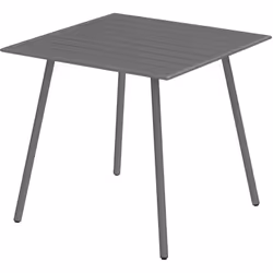 Revitalisez vos repas en plein air avec la table de jardin extérieure Outsunny, accueillant quatre personnes. Plateau à latte ...