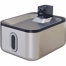 Hydratez vos animaux facilement avec la fontaine à eau pour chat PawHut. Le réservoir de 5L et l'indicateur LED permettent de ...