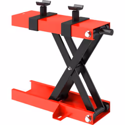Optimisez l'entretien de votre moto avec le cric de moto HOMCOM, supportant 500 kg et ajustable de 9,5 à 40 cm. Structure en  ...
