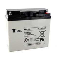 Yuasa - Batterie plomb étanche Y17-12 Yucel 12v 17ah