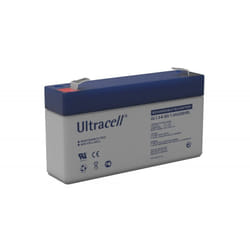 Batterie plomb étanche UL1.3-6 Ultracell 6v 1.3ah