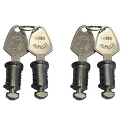 Menabo - Accessoire de verrouillage pour barres de toit Tema & Pick-Up
