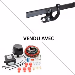 Attelage garantie 7 ans (Partie mécanique, hors faisceau électrique et hors défaut de pose). Pack France Attelage comprenant  ...
