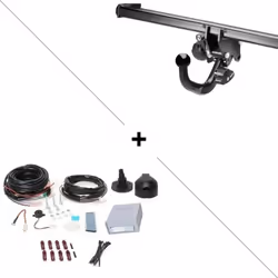 Attelage BMW Serie 3 Break y compris Pack m (09/12-06/19) rdsod + faisceau universel 7 broches + boitier électronique
