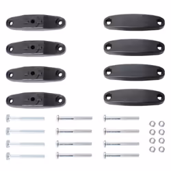Cet adaptateur vous permet d'installer le porte-skis et snowboards Menabo Iceberg sur vos barres de toit en acier sans rainur ...