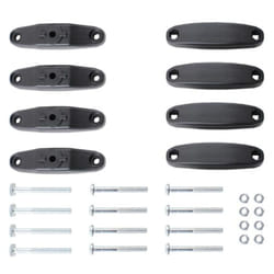 Menabo - Adaptateur barres de toit acier pour porte-skis Iceberg