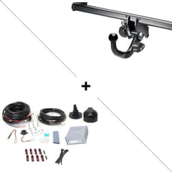 Attelage Audi A4 Berline (09/07-11/15) rdsod + faisceau universel 7 broches + boitier électronique