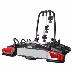 Description générale Le Thule VeloCompact 926 est un porte-vélos haut de gamme capable de transporter jusqu'à 3 vélos pour un ...