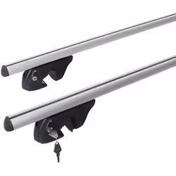 Barres de toit Volkswagen Touran (03-03-09-15) Menabo Sherman Alu